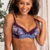 St Tropez Padded Balcony Bra - Purple/Blue -Sultry Curve 322200 20230904095300